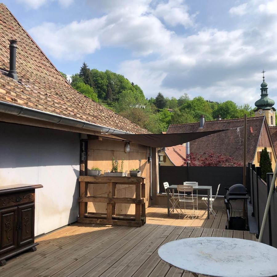 Appartement Vintage A L Ancienne Forge Muhlbach-sur-Munster Exterior foto